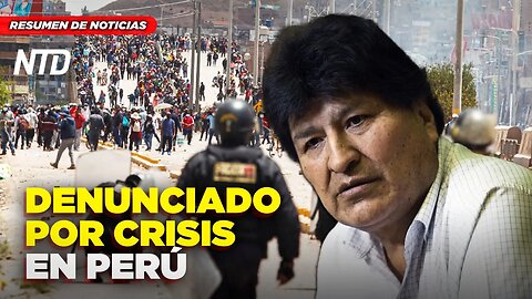 Denuncian a Evo Morales por incentivar crisis en Perú; NY podría prohibir calefacción de gas