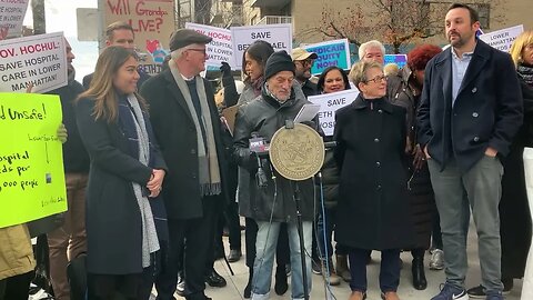 Rally to Save Mount Sinai Beth Israel Hospital 12/14/ Rivera/Glick/Gonzalez/Bottcher/Simone/Epstein