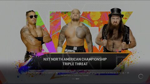 NXT Spring Breakin' Cameron Grimes v Solo Sikoa v Carmelo Hayes for the NXT North American Title