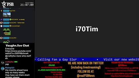 2024-08-14 21:00 EDT - The i70 and Coach Clay Show: