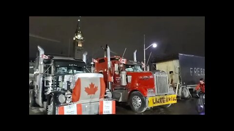 🇨🇦Ottawa Tonight🇨🇦 LOTS OF TRUCKS 🚛