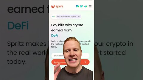 Crypto life hack: 20 dollars in less than 5 mins with Spritz #crypto #creditcard #makemoneyonline