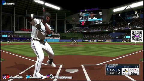 Jorge Soler Blasts a Home Run at Loan Depot Park - MLB The Show 23