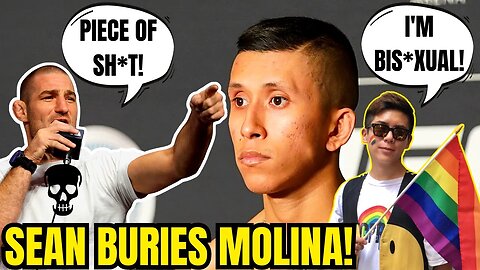 UFC's Jeff Molina COMES OUT as LGBTQ & Sean Strickland CRUSHES HIM as a CHEAT & POS!