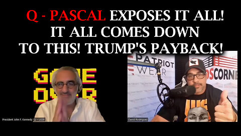 Q - Pascal Najadi Exposes It All! It All Comes Down To This! Trump's Payback!