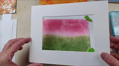 Mark Rushton 20 Paintings for Matting (Sped Up and with Ambient Music)