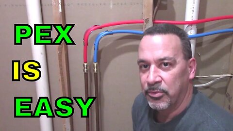 plumbing copper to pex using sharkbite