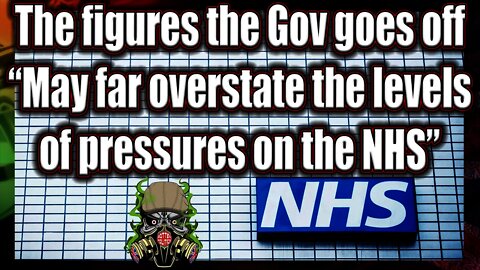 Leaked NHS data says figures "May far overstate the levels of pressures on the NHS"