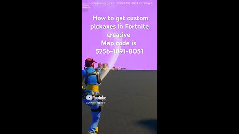 How to get custom pickaxes in Fortnite creative