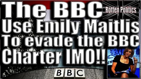 Emily Maitlis is a pawn and has been used to evade the bbc charter IMO