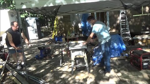 Making Furring Strips Out Of Scrap Lumber For My Tiny House Build