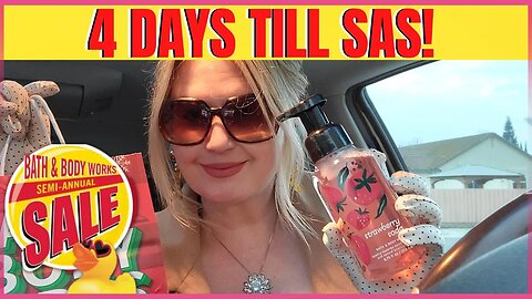 Bath & Bodyworks | NEW SAS SOAP | 4 DAYS TO SAS | CAR HAUL! | #bathandbodyworks #sas