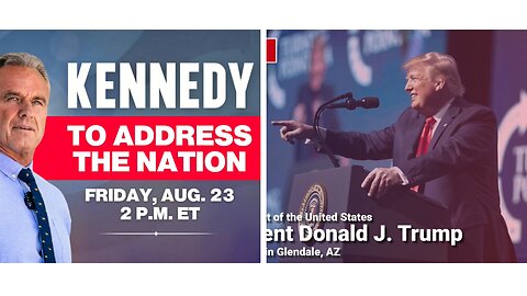 LIVE: Robert F. Kennedy Jr. and President Donald Trump Address to the Nation