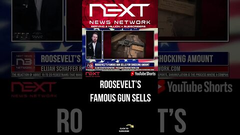 Roosevelt’s Famous Gun Sells for SHOCKING Amount #shorts