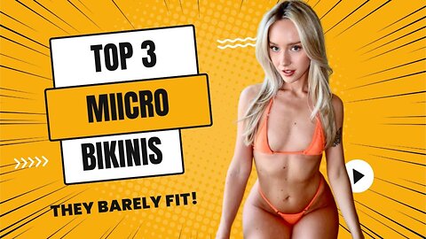 4K Micro Bikini Try On Haul