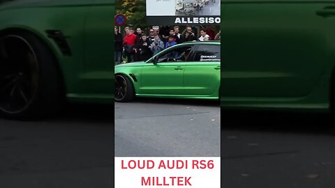 LOUD AUDI RS6 MILLTEK EXHAUST