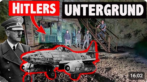 🇩🇪 Doku - Hitler's secret mission Underground factory - Danger to life deep in the mountain