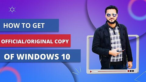 HOW TO GET OFFICIAL/ORIGINAL COPY OF WINDOWS 10 FOR FREE || URDU/HINDI