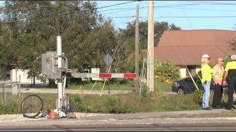 Amtrak train hits bicyclist in suburban West Palm Beach