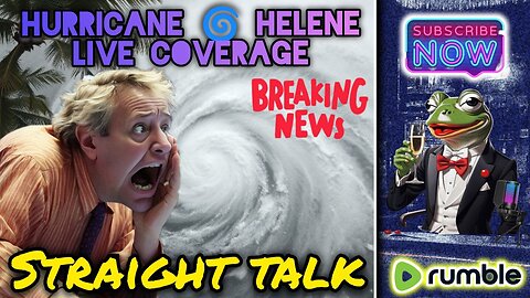 Hurricane 🌀 Helene Live Coverage | Straight Talk 💊 News LIVE