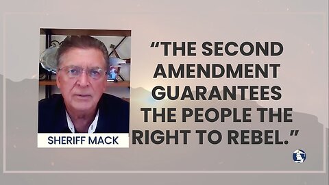 “The second amendment guarantees the people the right to rebel.”