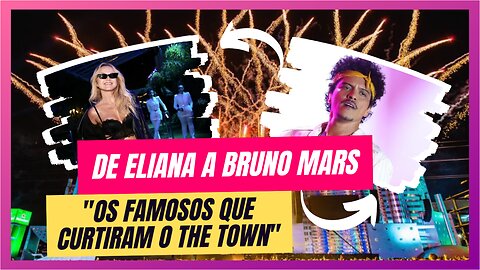 Eliana e Bruna Marquezine: Celebridades no The Town!