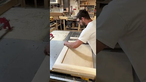 Shaker door (dry fit) # #shorts #woodworking #shortvideo #subscribe #trending #reels #wood