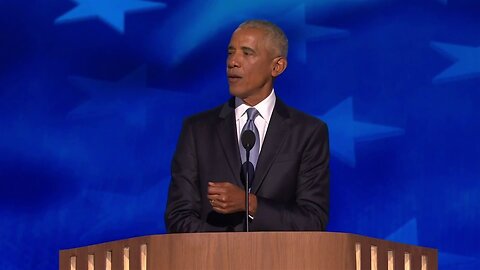 Watch Fmr. President Obama's full address to the Democratic National Convention