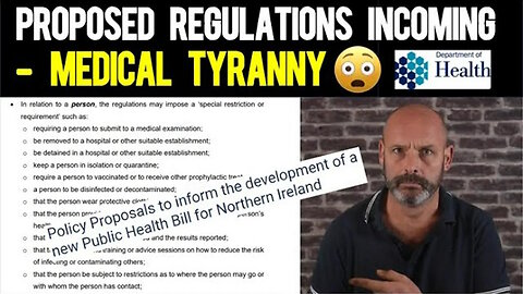 Wake-Up Call to the West: Do YOU want a Medical Tyranny?