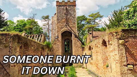 QUIETLY EXPLORING THE OLD ENGLISH CHURCH THAT BURNT DOWN