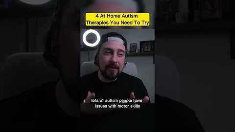 Home Autism Therapies @TheAspieWorld #autism #shorts #actuallyautistic