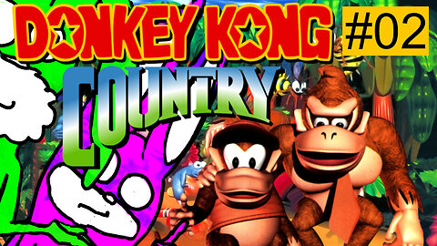 FULL-TIME-FÄSSER-JOB | Donkey Kong Country | mit RED & GREEN #02