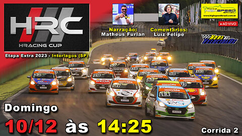 🔴 HRACING CUP | Corrida 2 | Etapa Extra 2023 | Interlagos (SP) | Ao Vivo