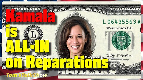 Kamala is ALL IN on Reparations