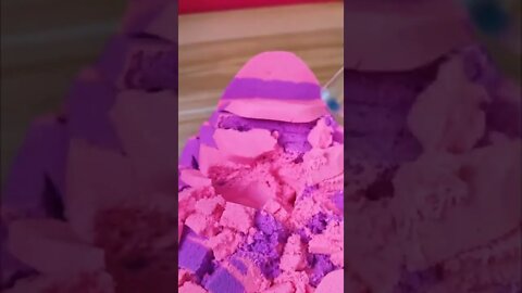 Kinetic Sand Video Satisfying - Asmr Videos, with Relaxing Sound - #shorts #oddlysatisfying ~part 2