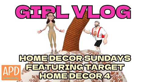 Girl Vlog - Home Decor Sundays Featuring Target Home Decor 4