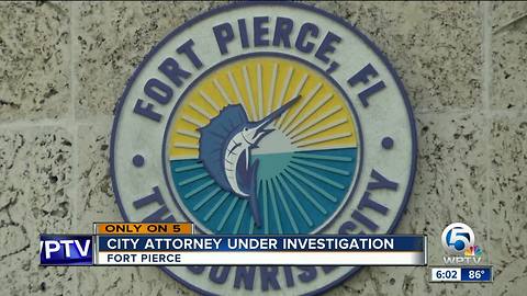 Fort Pierce city attorney accused of creating 'hostile workplace'