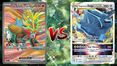 Pokemon TCG Live Gouging Fire EX VS Dialga VSTAR Metang!!