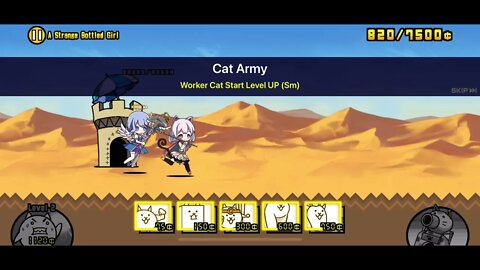 The Battle Cats - Merc Storia: Showdown - A Strange Bottled Girl