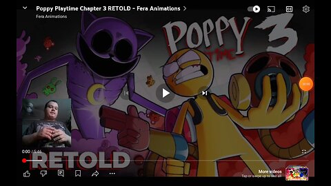 Reacting To Poppy Playtime Chapter 3 Retold By Fera Animations