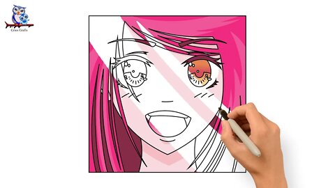 How To Draw Anime Girl Tutorial - DIY Easy Sketch