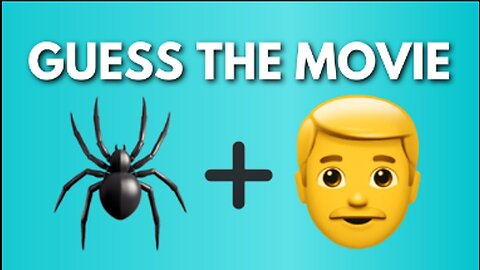 Guess the Movie by Emoji Quiz - 100 MOVIES BY EMOJI