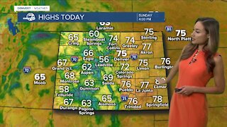 Sunny and nice Sunday across Colorado