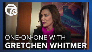 One-on-one with Gov. Gretchen Whitmer ahead of Michigan Midterm Election