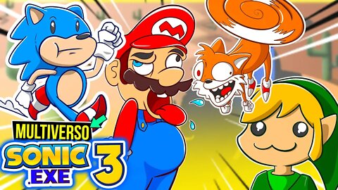 SUNKY entrou no MULTIVERSO dos JOGOS 😂| SONICVERSO