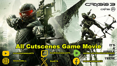 Crysis 3 Remaster All Cutscenes Game Movie