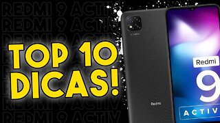 TOP 10 DICAS E TRUQUES para o Redmi 9 Activ que você PRECISA SABER!