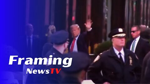 Mantan Presiden AS Donald Trump tiba di New York menjelang dakwaan 4 April 2023