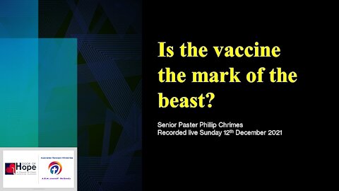 Is the Vaccine the Mark of the Beast?