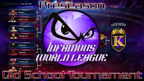 WWE2k23 IWL's Preseason Old School Tournament